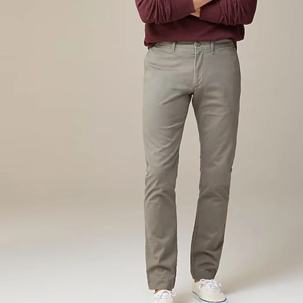 J crew mushroom 484 Slim-fit stretch chino pant